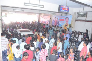 Shatamanam Bhavati Movie Team At Sandhya Theatre